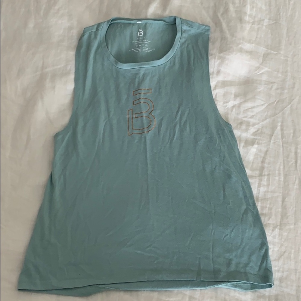 Barre3 “B” Gold foil tank